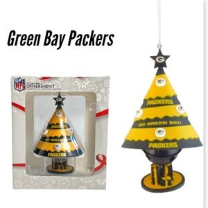 New Green Bay Packers NFL Team Bell Ornament